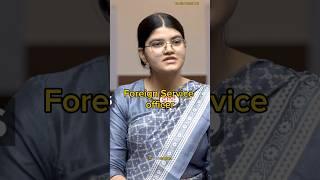 Role of foreign service officer |UPSC Interview..#shorts