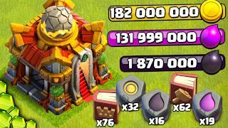 We Got Town Hall 16!! Spending Spree on the Update (Clash of Clans)