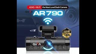 QVIA AR790高清WIFI前後行車紀錄器