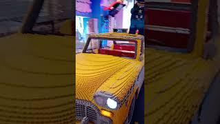 Нью-йоркское такси из кубиков Lego #taxi #lego #newyork #usa