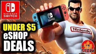 HUGE Under $5 Nintendo Switch eSHOP SALES This Week | Best CHEAP Switch Games SUMMER 2024