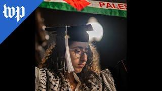 Graduates protest Gaza war at commencement ceremonies