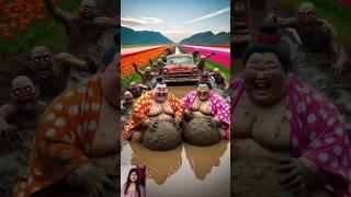  Evolution of baby:sumo family in happy with muddy Road Milky Stock 2.0