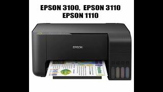 EPSON 3100 (Epson3110,Epson1110) принтерларни прошивка килиш