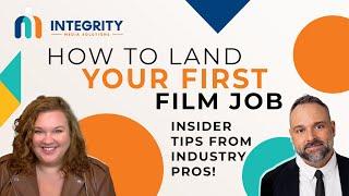 How to Land Your First Film Job: Insider Tips from Industry Pros!