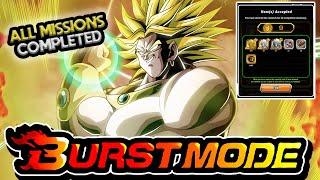 ALL MISSIONS & 6810 POINTS! BURST MODE VS INT LSSJ BROLY EVENT! Dragon Ball Z Dokkan Battle