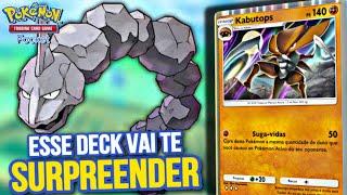 ONIX & KABUTOPS: TESTEM ESSE DECK E DEPOIS ME AGRADEÇAM em POKEMON TCG POCKET