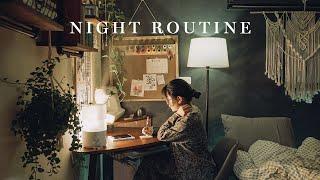 SUB) My Night Routines  A Calm Autumn Evening 