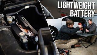 The MOST ENTERTAINING Battery Swap You'll Ever Watch | Braille Battery Install | Elsa The GTI