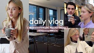 Nachprüfung im Medizinstudium - UNI VLOG (Stresslevel, Vorbereitung, boyfriend, tipps)