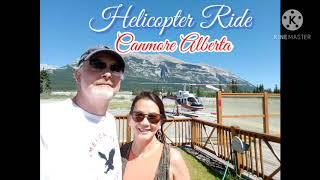 SPECTACULAR HELICOPTER RIDE - Canmore Alberta