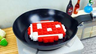 Lego Sandwich Recipe | Stop Motion Cooking | ASMR Cooking Mini Food