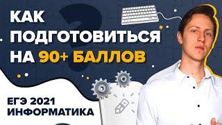 Информатика. ЕГЭ2021. Как подготовиться на 90+ за полгода к ЕГЭ по информатике