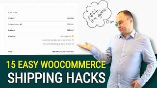 How to Hide Woocommerce Shipping Options Conditionally (15 Easy Hacks)