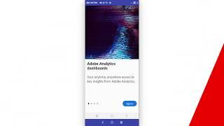 Adobe Analytics dashboards Mobile App Experience