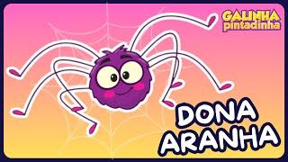 Dona Aranha | Galinha Pintadinha | Música para Crianças | Desenho para Crianças