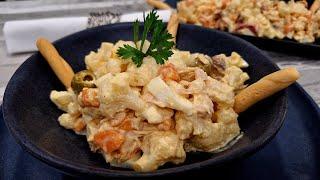 Ensaladilla de coliflor y bonito