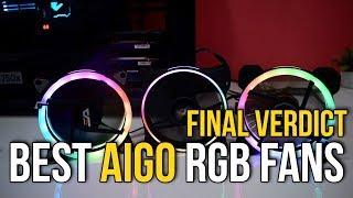 Best Aigo RGB Fans -DR12 Pro vs DR12 vs MR12 vs C5 - Final Verdict