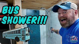 EASY Shower Kit for Skoolie Bus ~ NautiBus Gets Clean!!!