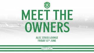 Meet The Owners - Friday 13th June