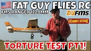 FMS RANGER 1220 MM WIND TORTURE PT1 by FGFRC #aviation #airplane #rc