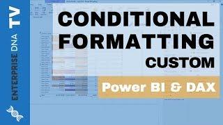 Custom Conditional Formatting For Power BI Tables