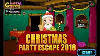 G4E Christmas Party Escape 2018 Walkthrough [Games4Escape]