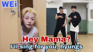 WEi (위아이) Seokhwa: Donghan & Yohan hyung, I'll sing Hey Mama for you