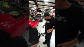 What happens to a Tesla during annual maintenance? #shorts