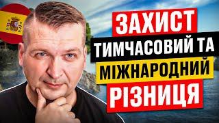  Чим Тимчасовий захист, відрізняється від Міжнародного захисту?