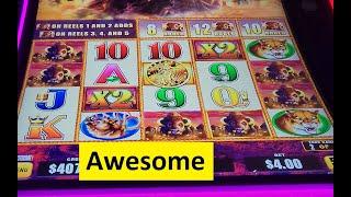 Super Big Win on Buffalo Triple Boost Slot!! Aristocrat Game