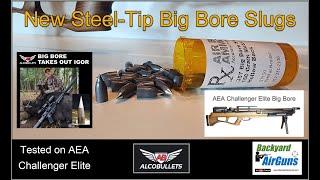 AEA Challenger Elite and New Steel-Tip Big Bore Slugs from Alco Bullets– EP50