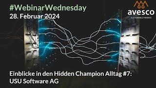 Einblicke in den Hidden Champion Alltag #7: USU Software AG