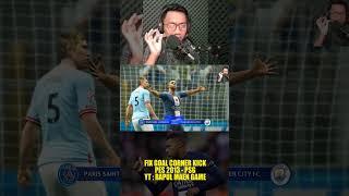 Corner Kick Fix Goal PES 2013 - PSG #pes2013gameplay #efootball #fixgoal #pes2013 #neymar #mbappe