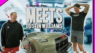 Dustin Williams Gets KAVACA Paint Protection Film on his GTR!