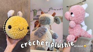 crochet a plushie with me / tiktok compilation