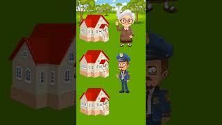 Which one is my grandson hiding in? #shorts #funny #animation #cartoon #english #usa #geraldardova