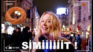 LONDONERS TRYING TURKISH SIMIT! ( SIMIIIIT )