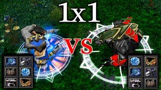 Rexxar vs Ursa Warrior Full items | 25 Level | Who Will Beat?