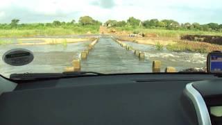 Crossing Flooded Crocodile Bridge: Kruger National Park