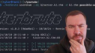 Active Directory Hacking: Enumerating Users & Password Spraying with Kerbrute!