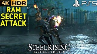 Ram Secret Attack STEELRISING Secret Attack | Steel Rising Ram Gameplay|Steelrising PS5 4K HDR 60FPS