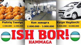 Sara Ishlar | Bosh Ish Orinlari | Ish Bor | Ishga marhamat | Ish Kerak