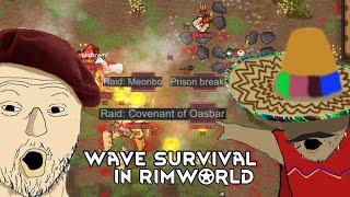 How many waves can I survive? | Rimworld | Wave Survival Part (1/?)