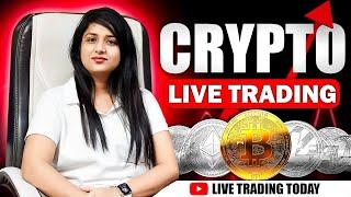 23 DEC Crypto live trading , bitcoin live trading #deltaexchange #btc #cryptolivetrading #trading