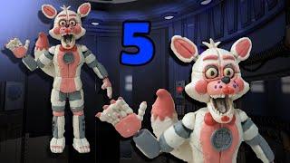 ФАНТАЙМ ФОКСИ FNAF SISTER LOCATION/UCN из пластилина