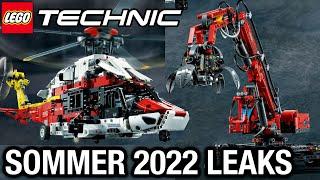 LEGO Airbus H175 Hubschrauber und Umschlagbagger geleakt! | LEGO Technic 2022 Leaks | LEGO News