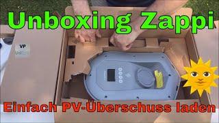 Unboxing Wallbox Zappi - Einfach PV-Überschuss laden.