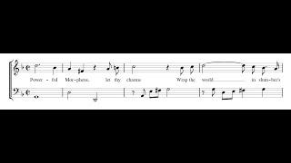 WILLIAM WEBB: Powerful Morpheus, let thy charms PDF SCORE