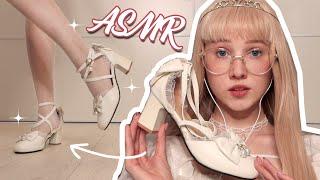 ASMR Princess shoes walking foe relax  ASMR heels walking